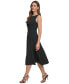 ფოტო #3 პროდუქტის Women's Sleeveless Side-Ruched Midi Dress