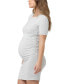 Maternity Organic Nursing Short Sleeve Dress