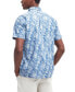 Фото #2 товара Men's Ives Summer-Fit Tropical Leaf-Print Button-Down Shirt