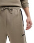 BOSS Green Headlo logo shorts in beige