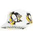 Фото #2 товара Men's White Pittsburgh Penguins In Your Face Deadstock Snapback Hat