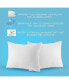 Фото #7 товара Poly-Cotton Zippered Pillow Protector - 200 Thread Count - Protects Against Dust, Dirt, and Debris - King Size - 2 Pack