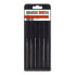 KREATOR Needle File Set 6 Units Black / Red / Silver - фото #1