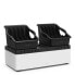 Фото #3 товара Belkin B2B140CA - Desktop & wall mounted - Black - White - Contact - Table - Wall - 2 drawer(s) - 605 mm