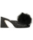 Фото #2 товара Women's Hadie Fluff Slip-On Dress Slide Sandals