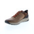 Фото #8 товара Florsheim Treadlite Plain Toe Mens Brown Leather Lifestyle Sneakers Shoes