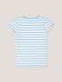 Kids' Stripe Ruffle T-Shirt