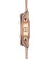 ფოტო #2 პროდუქტის Women's Swiss Chronograph PR 100 Sport Chic T-Classic Rose Gold-Tone Stainless Steel Mesh Bracelet Watch 38mm