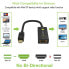 IC Intracom Adapter Mini DisplayPort M 1.4 auf HDMI F 8K schwarz - Adapter - Digital/Display/Video