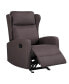 Фото #1 товара Modern Adjustable Rocking Recliner Sofa with Lumbar Support