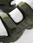 Фото #3 товара Buffalo Binary Track sandals in khaki