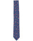 Фото #2 товара Галстук с цветочным узором Bar III men's Lance, Созданный для Macy's