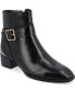 ფოტო #1 პროდუქტის Women's Elley Buckle Strap Block Heel Booties