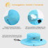Фото #6 товара Pesaat Sun Hat Children's Adults Summer Hat UV Protection Summer Hat Crushable Waterproof Fishing Hat with Chin Strap Garden Hat Boonie Hat Women for Gardening Hiking