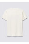 Yuvarlak Yaka Düz Beyaz Erkek T-Shirt VN00003B3KS1 VARSITY TYPE SS TEE