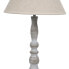 Desk lamp Beige Grey 60 W 220-240 V 20 x 20 x 34 cm