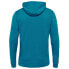 Толстовка Hummel Authentic Poly Full Zip Sweatshirt Голубой, M - фото #3