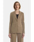 Women's The Amelia Blazer Серо-коричневый, Small - фото #1