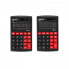 Фото #2 товара Jakob Maul GmbH MAUL M 8 - Pocket - Display - 8 digits - 1 lines - Battery/Solar - Black - Red