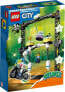 LEGO 60341 City Stuntz Die Stunt-Challenge: Pendel, Stuntbike-Abenteuer-Motorradspielzeug fr Mdchen und Jungen ab 5 Jahren