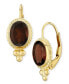 ფოტო #4 პროდუქტის Gemstone Twist Gallery Drop Earring in 14k Yellow Gold Available in Citrine