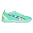 Фото #1 товара Puma Ultra Ultimate Cage Tt Soccer Mens Blue, Green Sneakers Athletic Shoes 1072