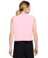 ფოტო #2 პროდუქტის Women's Sportswear Club Cropped Sleeveless T-Shirt