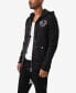 ფოტო #3 პროდუქტის Men's Paisley Chenille Zip Up Hoodie