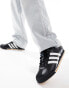 adidas Originals Kick trainers in black and white