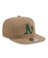 ფოტო #4 პროდუქტის Men's Khaki Oakland Athletics Golfer Adjustable Hat