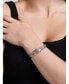 ფოტო #3 პროდუქტის Bali Clover Cuff Bracelet in Sterling Silver