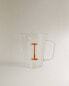 Фото #2 товара Borosilicate mug with initial i