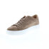 Фото #4 товара Mephisto Carl Perf Mens Beige Nubuck Lace Up Lifestyle Sneakers Shoes 6.5