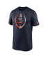 Men's Navy Chicago Bears Icon Legend Performance T-shirt