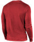 Фото #2 товара Arizona Cardinals Lockup Tri-Blend Long Sleeve T-shirt - Cardinal