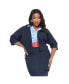 Plus Size 1950s Commuter Set Box Coat