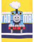 Toddler Boys Tank Engine Graphic T-Shirt and Shorts Outfit Set to