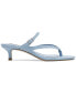 Фото #2 товара Women's Jessa Banded Kitten-Heel Slip-On Sandals