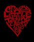 ფოტო #2 პროდუქტის Women's Word Art Crazy Little Thing Called Love T-Shirt