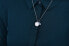 Aries steel necklace with zircon (chain, 2x pendant)