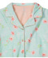 ფოტო #1 პროდუქტის Girls Soft Jersey Fabric Shorts Pajama Set with Scrunchie, 3 Piece