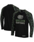 Фото #1 товара Men's Black, Camo Florida Gators OHT Military-Inspired Appreciation Big and Tall Raglan Long Sleeve T-shirt