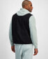 ფოტო #3 პროდუქტის Men's Relaxed-Fit Zip-Front Vest