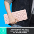 Фото #10 товара K380 Multi-Device Bluetooth Keyboard - Mini - Bluetooth - AZERTY - Pink
