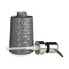 Soap Dispenser Ceramic Silver Grey 6 Units (350 ml)