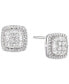 Diamond Baguette Square Stud Earrings (1/2 ct. t.w.) in 14k Gold , 14k White Gold or 14k Rose Gold