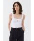 Фото #1 товара Women's Ribbed Wide Strap Top