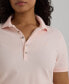 Plus Size Short-Sleeve Polo Shirt