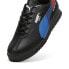 Puma BMW MMS Roma Via Mens Black Motorsport Inspired Sneakers Shoes