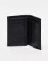 Levi's leather coin wallet with horse logo in black